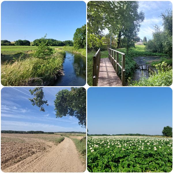 Sfeerbeeld van de route Druivenstreek